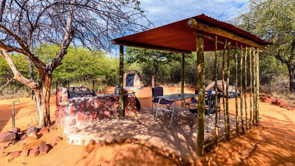 Waterberg Plateau Campsite in der Waterberg Wilderness in Namibia