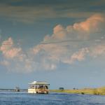 Bootsfahrt der Chobe River Front in Kasane, Botswana
