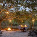 Romantisches Dinner in der Kosi Forest Lodge 
