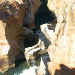 Bourke's Luck Potholes - bizarre Auswaschungen durch den Blyde River