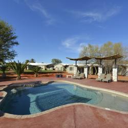 Pool Anib Kalahari Lodge - Rundreise Namibia 