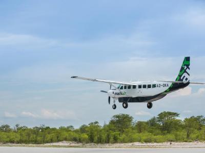 Rundflüge über dem Okavango Delta