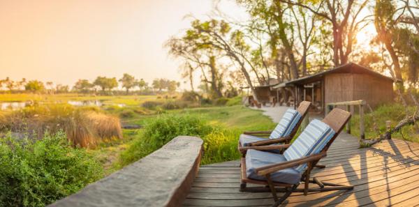 Das Oddballs Camp im Okavango Delta 