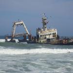 Das Wrack der Zeila nahe Swakopmund