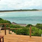 Aussicht vom Deck - Machangulo Beach Lodge