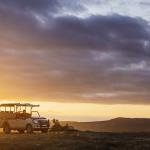 Sundowner Time in der Rhino Ridge Safari Lodge 