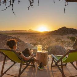 Aussicht vom Camp Kipwe im Damaraland
