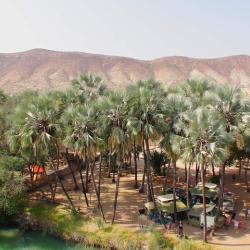 Die Epupa Fälle an der Grenze zu Angola sind ein landschaftliches Highlight Namibias