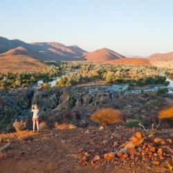 Die Epupa Fälle in Namibia 