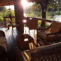 Abendstimmung auf der Mobola Lodge