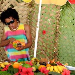 Tropische Früchte - Marktstand auf den Seychellen