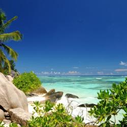 Strand auf den Seychellen 